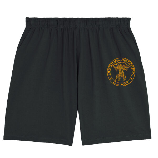 "Original Artwork" Stamp logo, Unisex shorts, Øko Thumbnail