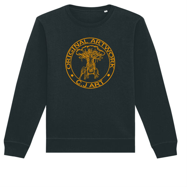 "Original Artwork" Sweatshirt, Øko Thumbnail