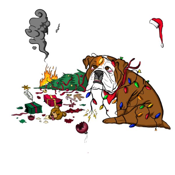 MarleyXmas  black t final Thumbnail